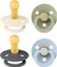 BIBS Fopspeen - 6-18 mnd - 4-pack - Ivory/Sage/Iron/Baby Blue