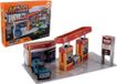 Station-service avec petites voitures