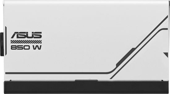 ASUS AP-850G - Voeding - 850W - 80 Plus Gold - Zwart/Wit - LED