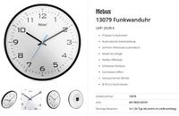 Mebus 13079 Zendgestuurde klok Zendergestuurd 30 cm Zwart Slepend uurwerk (geluidsloos)
