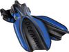 Oceanic Manta Ray - Palmes de natation - Palmes de plongée à talon ouvert - Adultes - Bleu/Noir - Taille 42-46