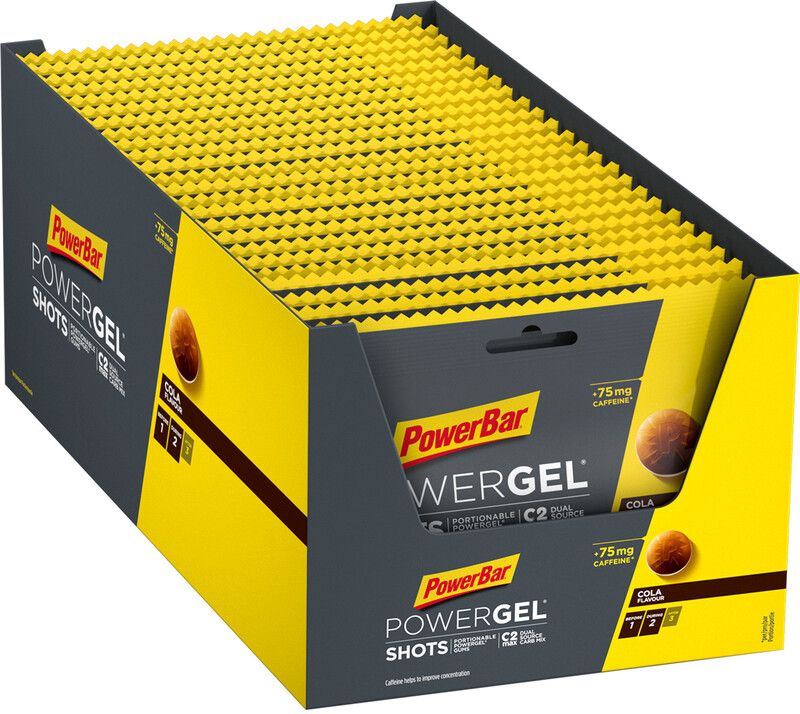 PowerBar PowerGel Shots Box 24 x 60g, Cola