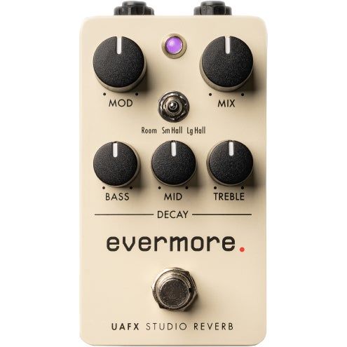 Universal Audio UAFX Evermore Studio Reverb - Gitaar Effectpedaal