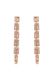 Gaya Rose Gold 14 Karaat Koper Bangle Oorbellen 7 cm Vrouwen Volwassenen