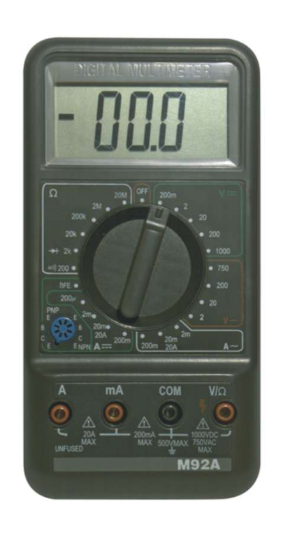 Emos M92A Multimeter - Zwart
