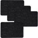 DuneDesign 4 Extra Dikke Vilten Placemats 43x30 Elegante Tafelsets Tafelmats Tafelbeschermers Wasbaar Grijs