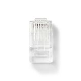 Nedis CCGB89331TP RJ45 Connector - Transparant