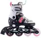 Tempish Dasty 2 Skeelers - Patins à roulettes en ligne - Réglable - Enfants - Blanc - Taille 37-40