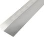 Alberts 462918 gladde plaat | gefacetteerd, L-vorm | aluminium, naturel | 1000 x 68 x 30 mm