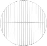 vidaXL Barbecuerooster rond ø44,5 cm 304 roestvrij staal
