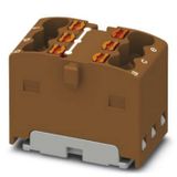 Phoenix Contact verdeelblok, geschikt voor draden van 0,14 mm² tot 2,5 mm², 450 V, nominale stroom 17,5 A, met 6 aansluitpunten, 20 stuks.