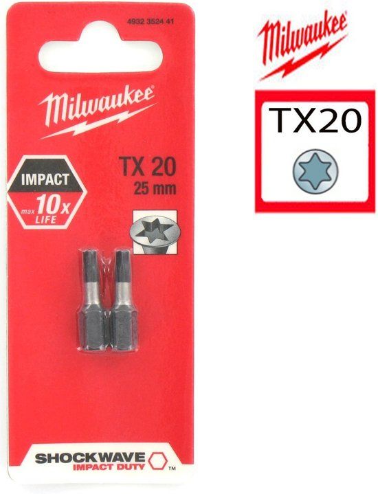 Milwaukee MILW bit v/torxschroeven