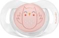 Suavinex Bonhomia Reversible Owl Pink 0-6m Silicone Fopspeen SXSBP1079648