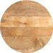 vidaXL Tafelblad rond Ø 60x3,8 cm massief ruw mangohout