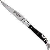 Laguiole en Aubrac 12cm zakmes met kurkentrekker, buffelhoorn L0312BUI-FSI1
