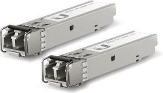 Ubiquiti Networks UF-MM-1G-20 netwerk transceiver module Vezel-optiek 1250 Mbit/s SFP 850 nm (pak van 20)