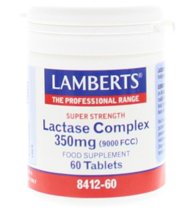 Lamberts Lactase complex 350 mg 60 tabletten