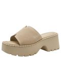 Tamaris - Dames - Muiltjes - Beige - Maat 40