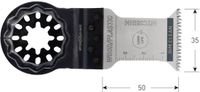 Rotec Combipower BV BIM STARLOCK INVALZAAGBLAD TYPE MTC35BI, 35X50 MM
