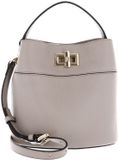 FURLA Amelia Mini Bucket Bag Schoudertas Leer Cachemire Gray Taupe