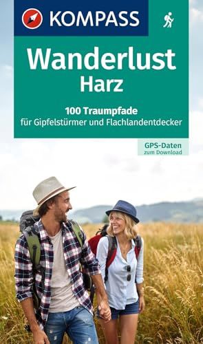 KOMPASS Wanderlust Harz: 100 Traumpfade für Gipfelstürmer und Flachlandentdecker, GPS-Daten zum Download: 1613