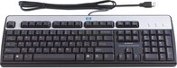HP USB Standard Keyboard - Black, Silver - QWERTY US Layout