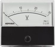 HQ Velleman Group nv Analoge Paneelmeter voor DC Spanningsmetingen 30V DC / 70 x 60 mm