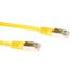 ACT Gele 2 meter LSZH SFTP CAT6 patchkabel met RJ45 connectoren FB9802