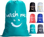 IHOMAGIC Grote opvouwbare waszak, 120L, blauw