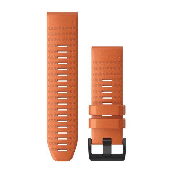 Garmin QuickFit 26mm Silicone Band - Ember Orange