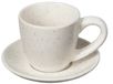 Broste Copenhagen Espressokopje Nordic van aardewerk in de kleur vanille, afmetingen: 5,5 x 5 cm, 14533468