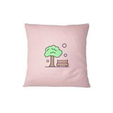 Bona Basics Decoratieve kussenhoes Lichtroze 60x60 cm