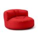 Lumaland Sitzsack Lounge Rood Binnen Ovaal