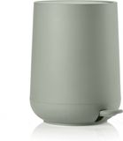 Zone Denmark Nova Pedaalemmer - Prullenbak Badkamer Softclose - Kunststof - 3 liter - Matcha Green