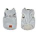 Jas Icecat Jas van imitatiebont met capuchon, klittenbandsluiting, fleecevoering, M/35 cm, ecru