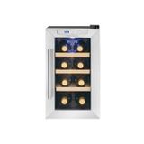 ProfiCook PC-WK 1233 G Compressorwijnkoeler Vrijstaand Zwart 8 fles(sen)