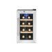 ProfiCook PC-WK 1233 G Compressorwijnkoeler Vrijstaand Zwart 8 fles(sen)