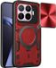 Techsuit Hoesje geschikt voor Xiaomi 17T Pro - CamGuard Pro Back Cover - Rood