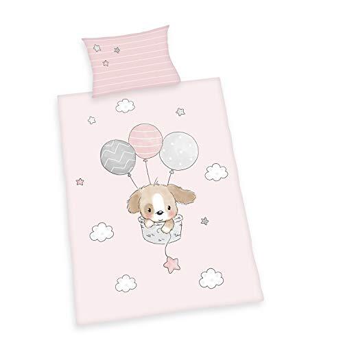 Baby Best Flannel beddengoed Sweet Puppy GOTS 100 x 135 cm