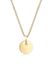 Elli - Halsketting - Dames Plaatje Hanger Basis Geo Look in 925 Sterling Zilver - Dames