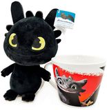 DreamWorks Animation Toothless How to Train Your Dragon Mug and Plush 18 cm Multicolour