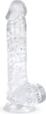 EasyToys EDC Wholesale Jelly Dildo met Ballen - 13,5 cm