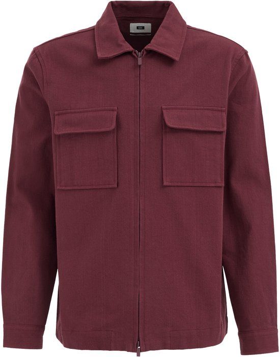 WE Fashion Heren relaxed fit overshirt