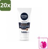 NIVEA MEN Gel pour le visage et la barbe sensible - 50 ml - 20 pièces