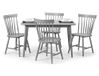 Julian Bowen Torino set van 4 grijze stoelen