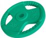 Gorilla Sports disque d'haltère 5 kg Gripper fonte 30 mm