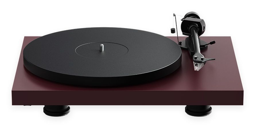 Pro-Ject Debut EVO 2 Platenspeler - Satijn rood