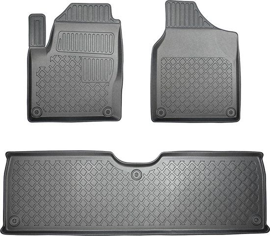 Winparts GO! Guardliner Rubbermatten Volkswagen Sharan I V-5 1995-08.2010-Seat Alhambra I 1995-08.2010Ford Galaxy I 1995-05.2006 zwart