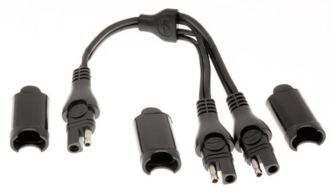 Tecmate Optimate O15 Y-splitter SAE naar 2 keer SAE