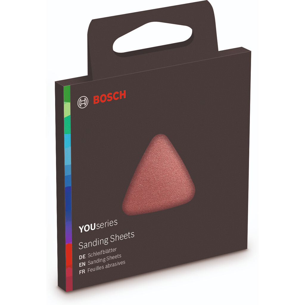 Bosch YOUseries 6-delige Schuurbladenset K80,K120, K240